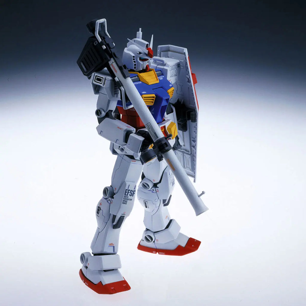 MG 1/100 RX-78-2 GUNDAM (Ver.Ka) - Model Kit Articulado - Bandai