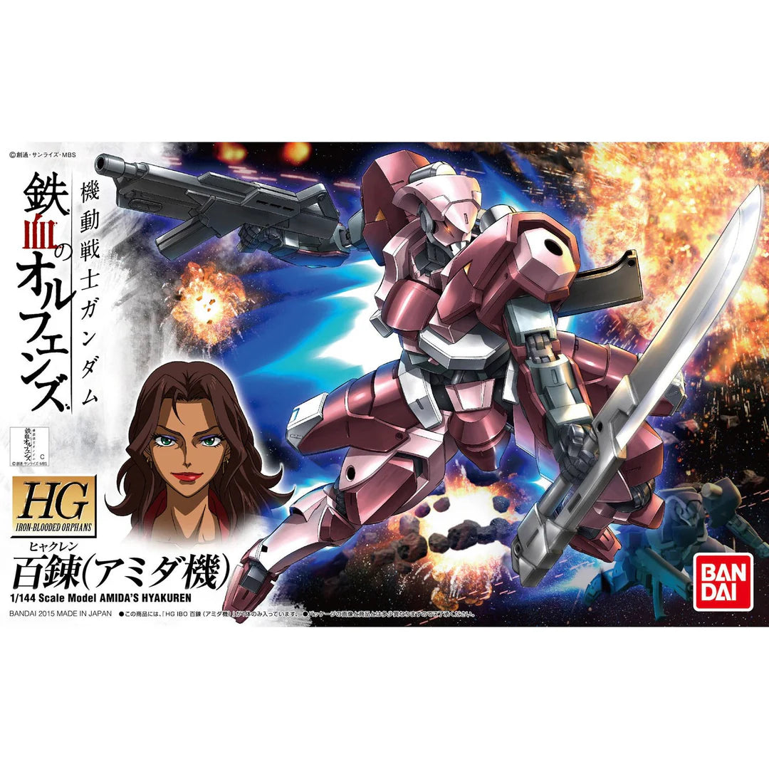 HG 1/144 AMIDA'S HYAKUREN - Model Kit Articulado - Bandai