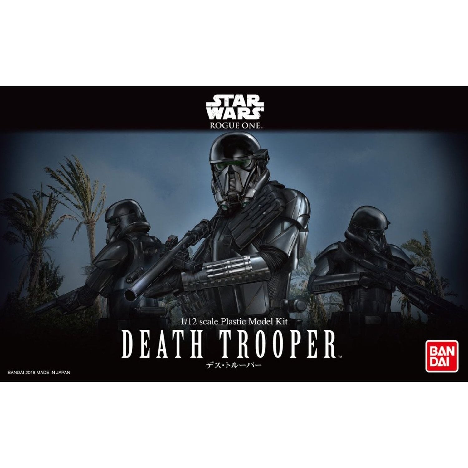 1/12 DEATH TROOPER - Star Wars - Model Kit Articulado Bandai