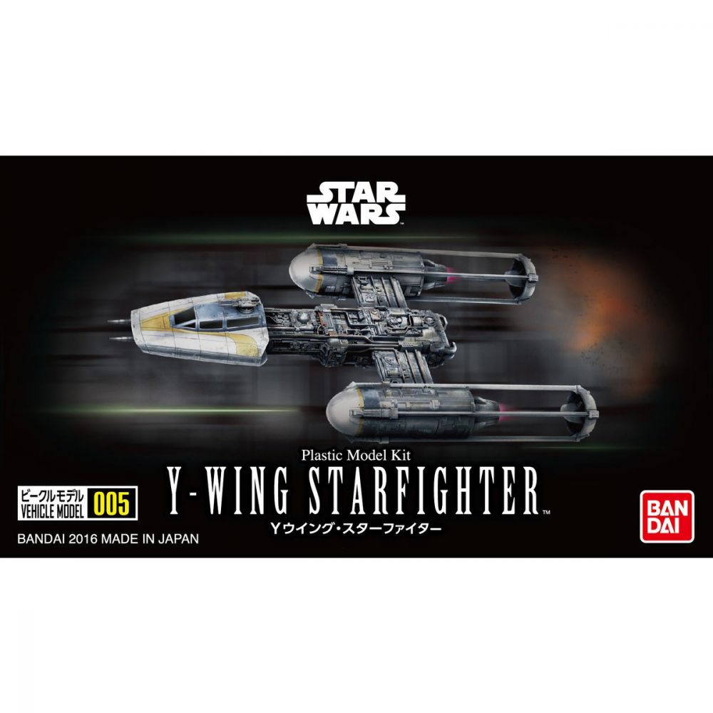 Y-WING STARFIGHTER VEHICLE MODEL 005 - Model Kit - Star Wars