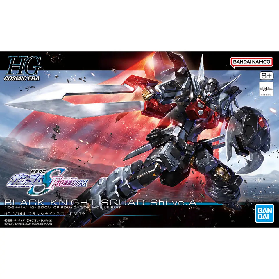 HG 1/144 BLACK KNIGHT SQUAD Shi-ve.A - Model Kit Articulado - Bandai