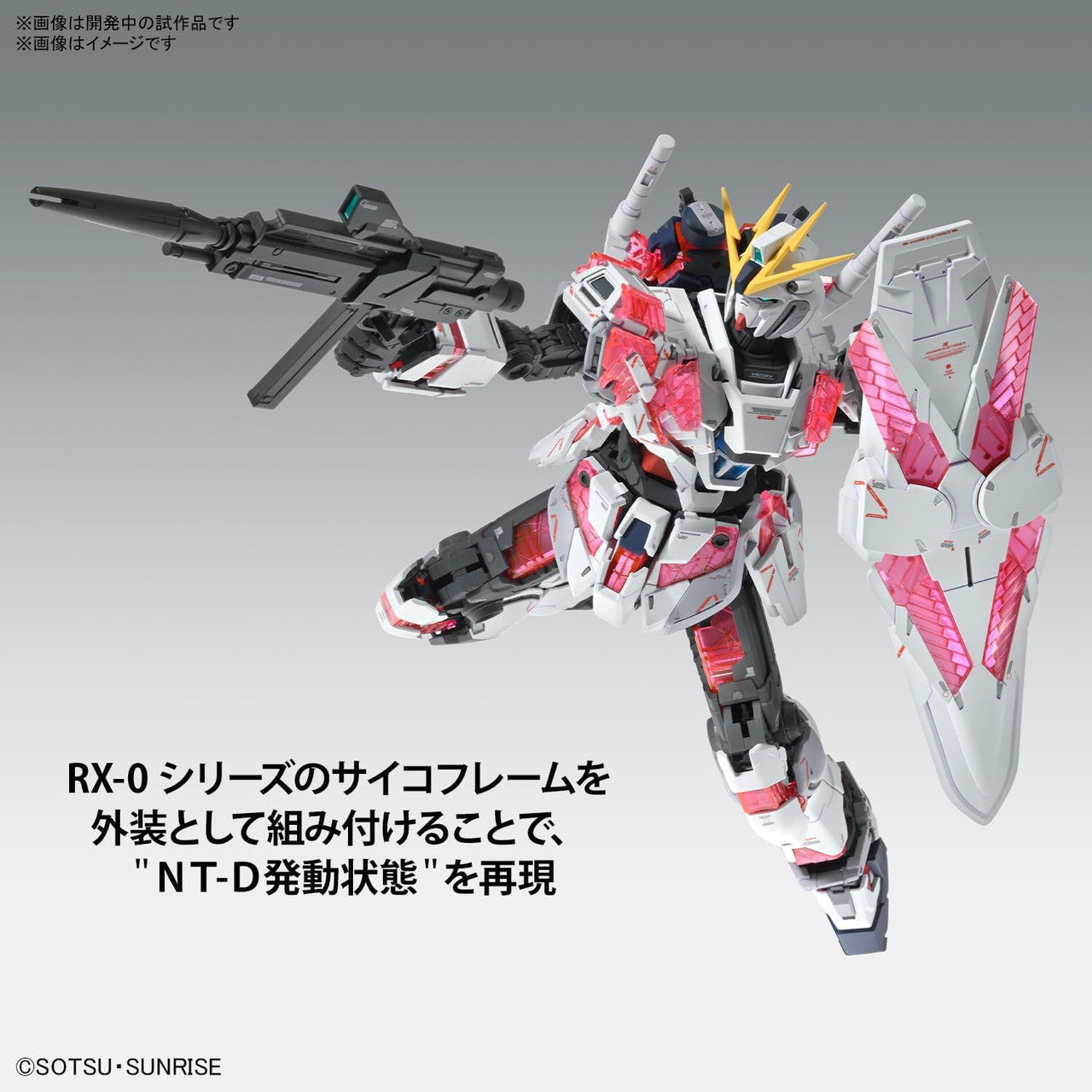 MG 1/100 NARRATIVE GUNDAM C-PACKS Ver.Ka - Model Kit Articulado - Bandai