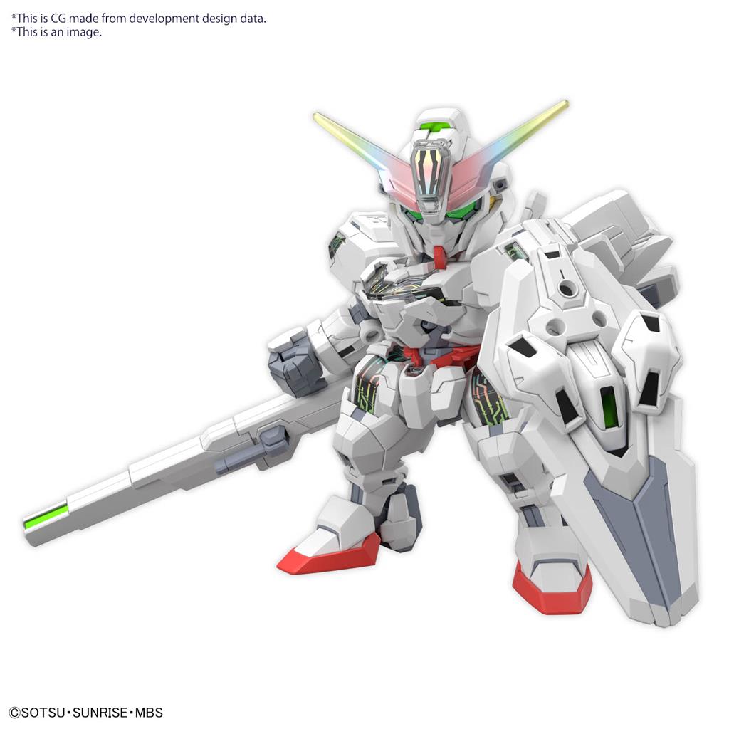 SD CROSS SILHOUETTE GUNDAM CALIBARN  - Model Kit Articulado - Bandai