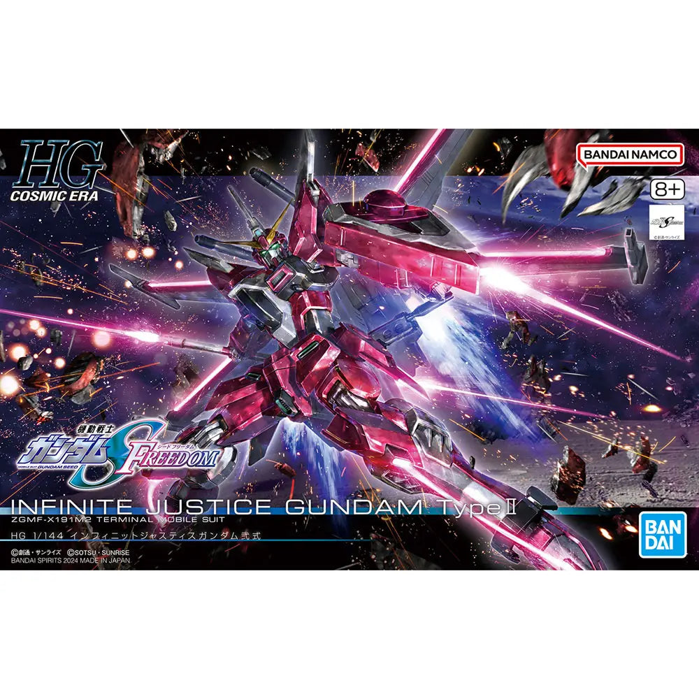 HG 1/144 INFINITE JUSTICE GUNDAM Type II - Model Kit Articulado - Bandai