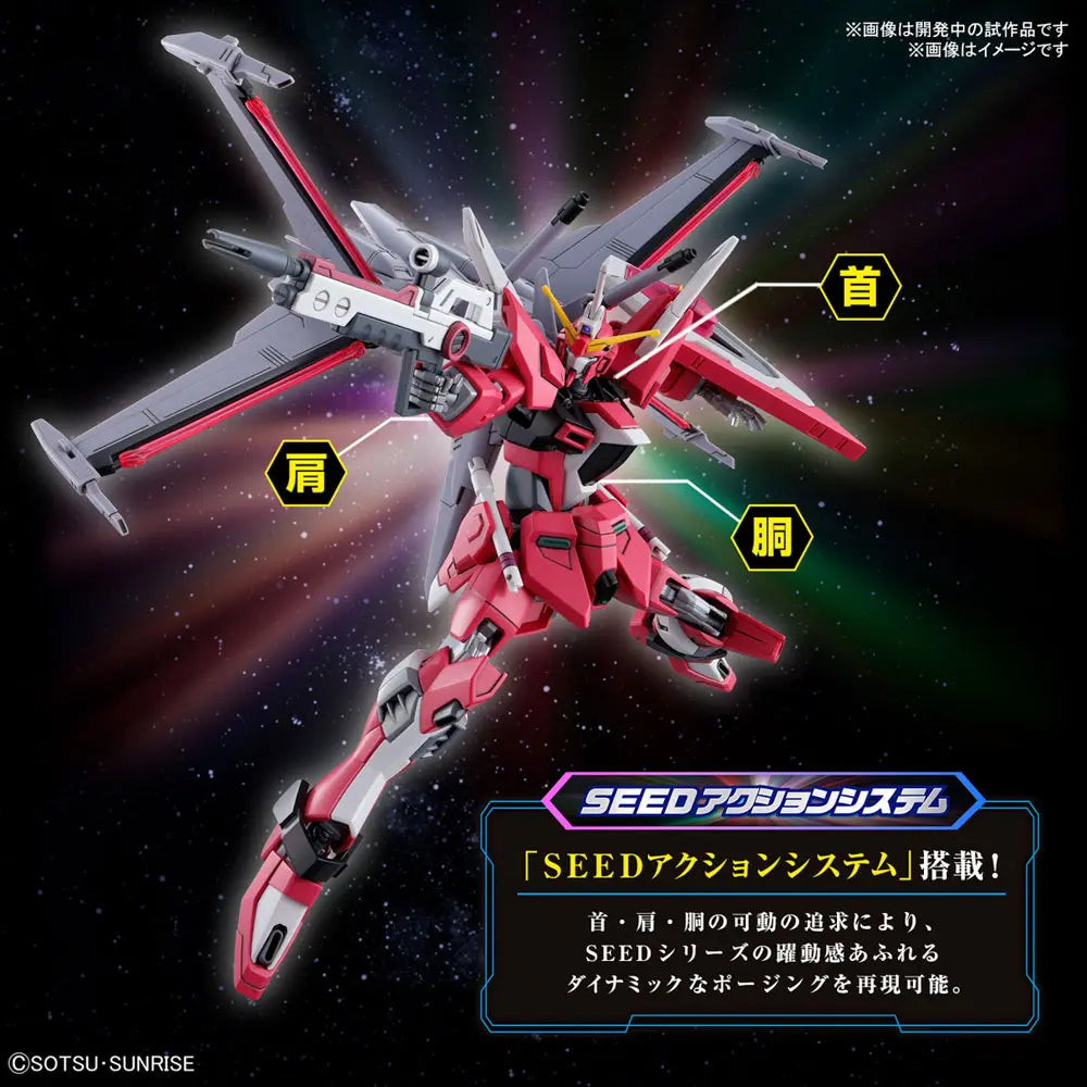 HG 1/144 INFINITE JUSTICE GUNDAM Type II - Model Kit Articulado - Bandai