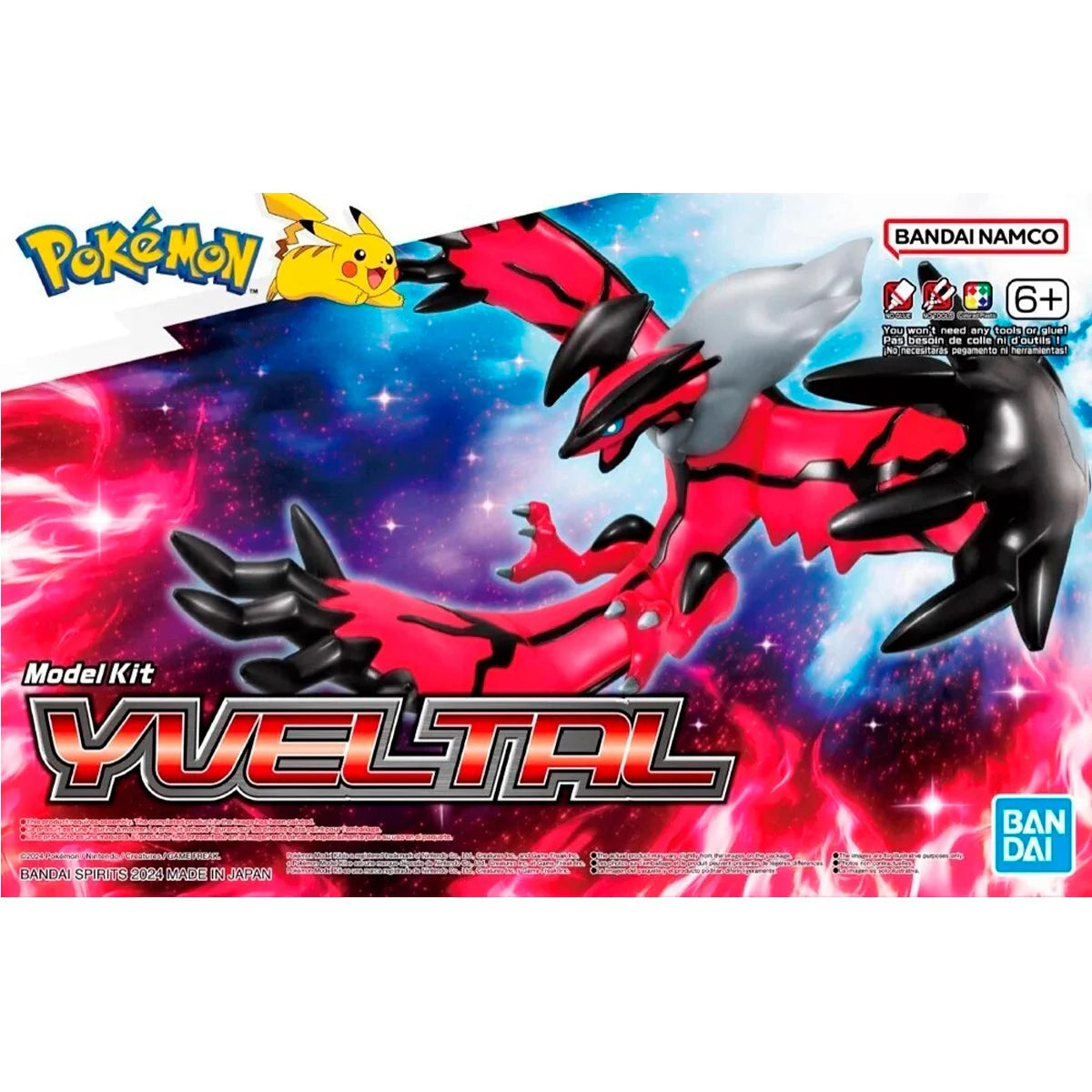 YVELTAL - Pokémon Model Kit - Bandai