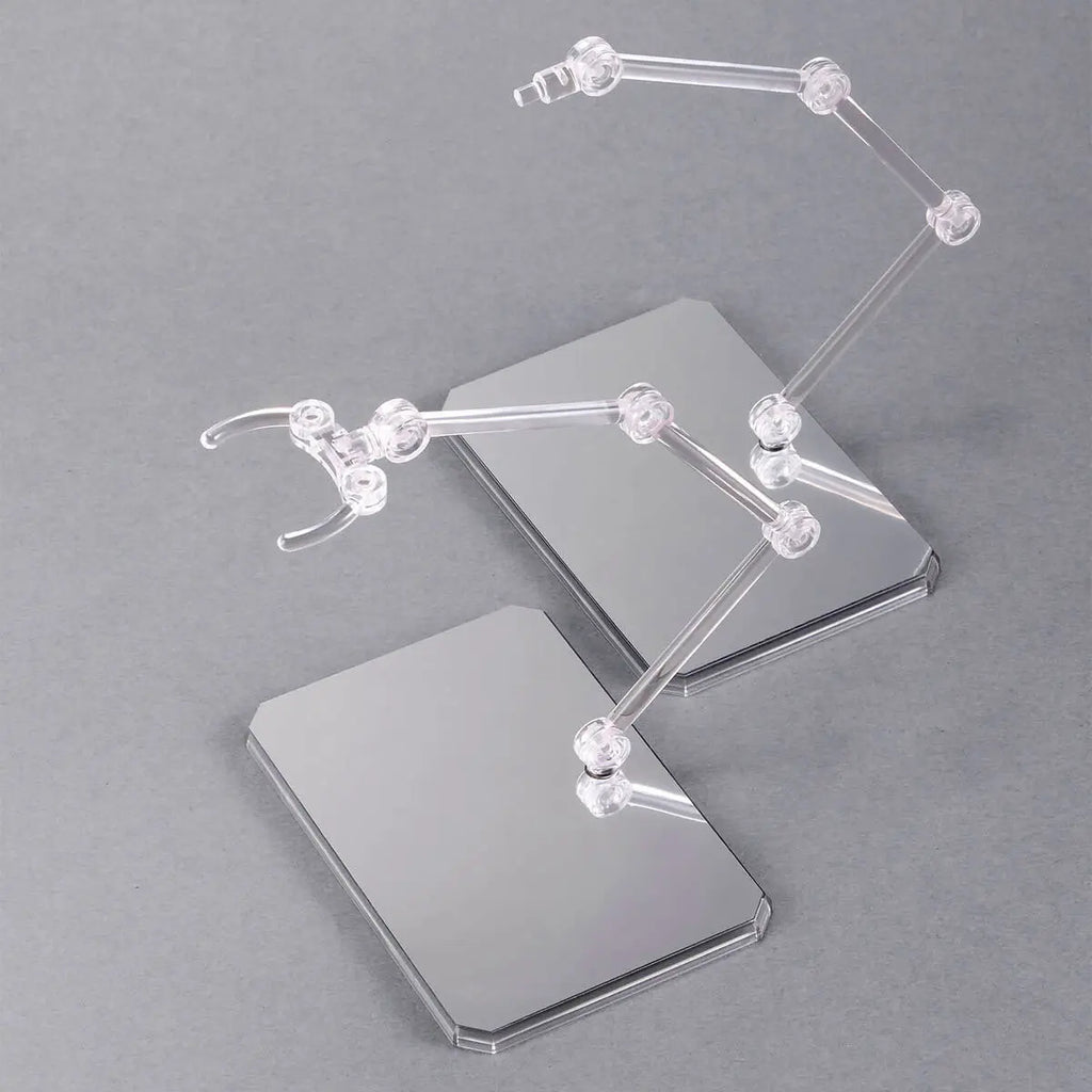 ACTION BASE 6 [CLEAR COLOR] - MIRROR STICKERS SET - Herramientas Model Kit - Bandai