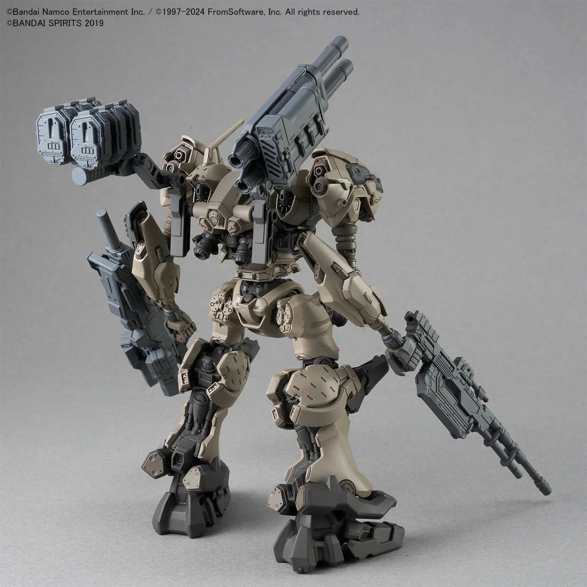 30MM ARMORED CORE Ⅵ FIRES OF RUBICON RaD CC-2000 ORBITER NIGHTFALL - Model Kit Articulado - Bandai
