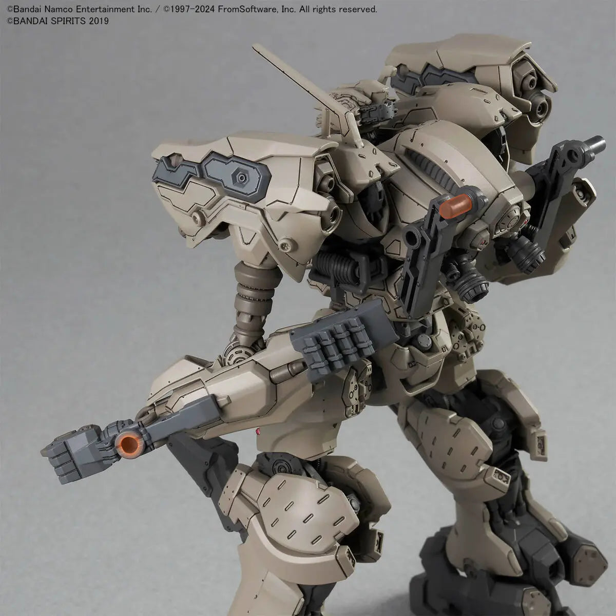 30MM ARMORED CORE Ⅵ FIRES OF RUBICON RaD CC-2000 ORBITER NIGHTFALL - Model Kit Articulado - Bandai