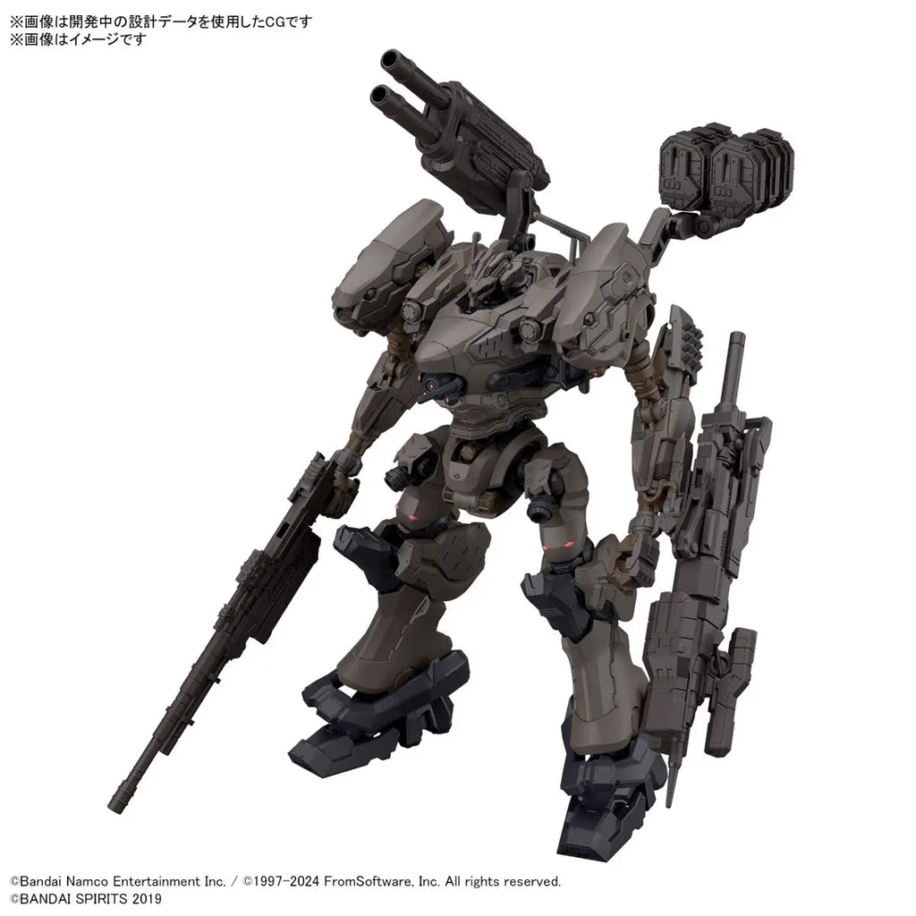30MM ARMORED CORE Ⅵ FIRES OF RUBICON RaD CC-2000 ORBITER NIGHTFALL - Model Kit Articulado - Bandai