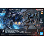 30MM ARMORED CORE Ⅵ FIRES OF RUBICON SCHNEIDER NACHTREIHER/40E STEEL HAZE - Model Kit Articulado - Bandai
