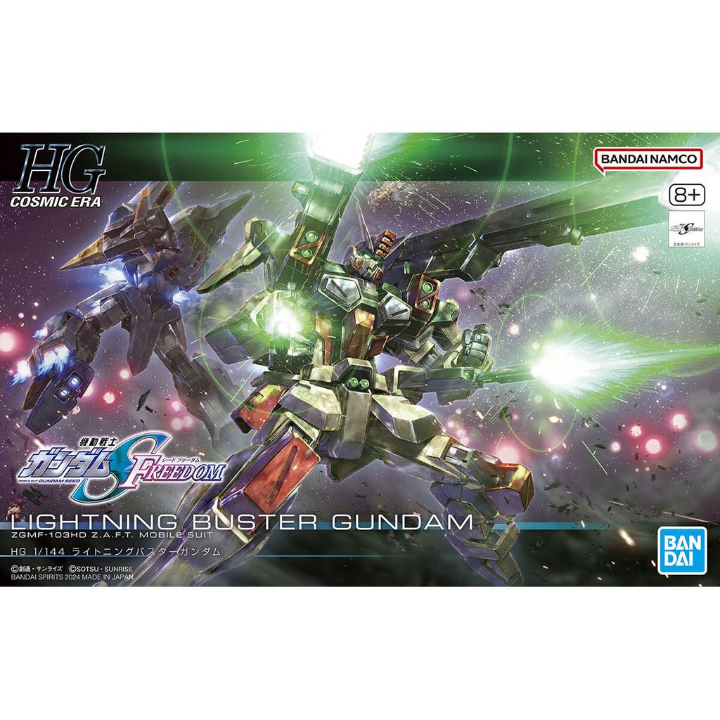 HG 1/144 LIGHTNING BUSTER GUNDAM - Model Kit Articulado - Bandai