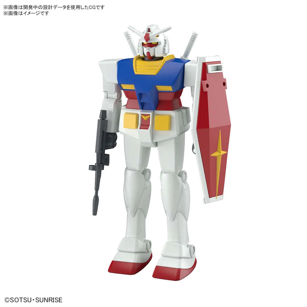 BEST MECHA COLLECTION 1/144 RX-78-2 GUNDAM (REVIVAL Ver.) - Model Kit Articulado - Bandai