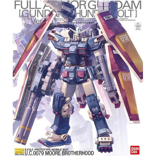 MG 1/100 FULL ARMOR GUNDAM Ver.Ka [GUNDAM THUNDERBOLT] - Model Kit Articulado - Bandai