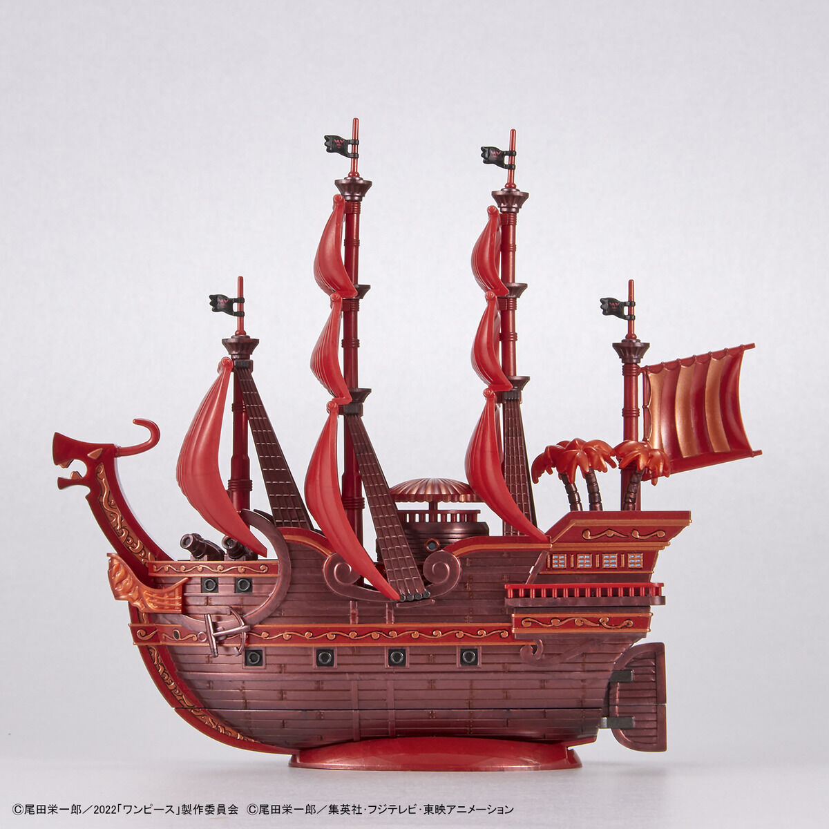 RED FORCE GRAND SHIP COLLECTION VER. FILM RED - One Piece Model Kit - Bandai