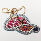 LLAVEROS HAMSA ZAPATILLA (6 UNID) - Pintura de Diamante