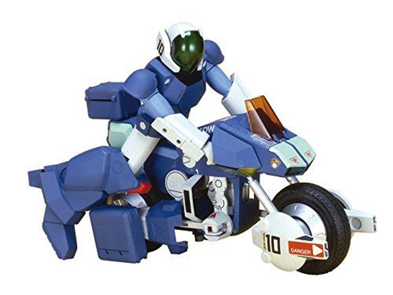 1/12 Motociclon Yellow Dancer - Blowsperior VR-041H Variable Type - Robotech Mospeada Model Kit - Aoshima