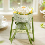 Ramo de Flores White Camellia - Maqueta Armable - ROKR