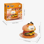 Garfield Burger - Armables con Bloques - Pantasy
