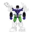 Transformers DEVASTATOR Kits Combining Accesory - Model Kit - BLOKEES