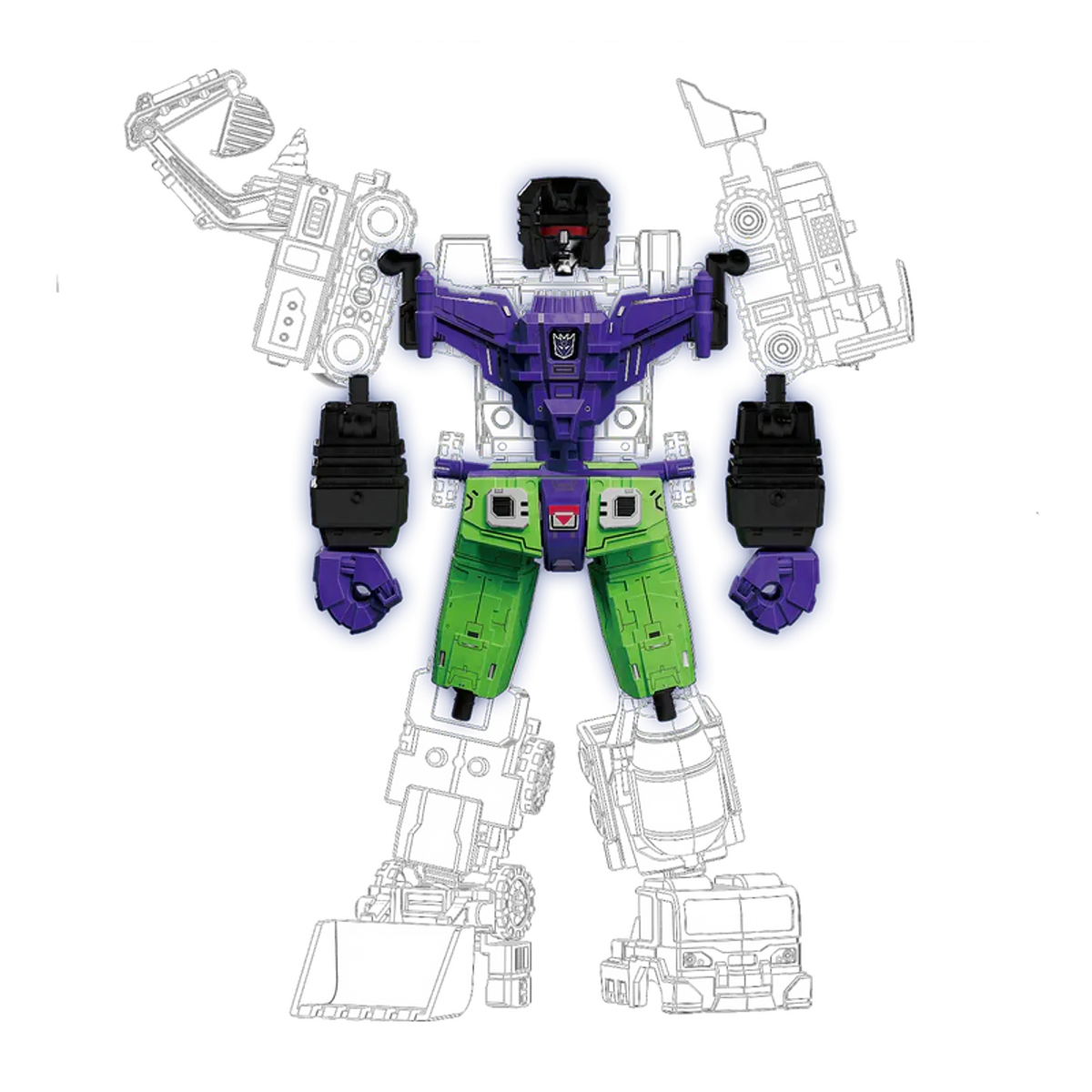 Transformers DEVASTATOR Kits Combining Accesory - Model Kit - BLOKEES