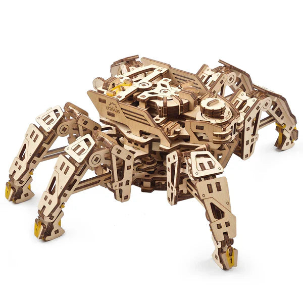 Hexápodo Mecánico - Maqueta Mecánica de Madera - Ugears