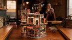 Dream Coffee Factory - Rompecabezas 3D - Maqueta de Madera ROKR