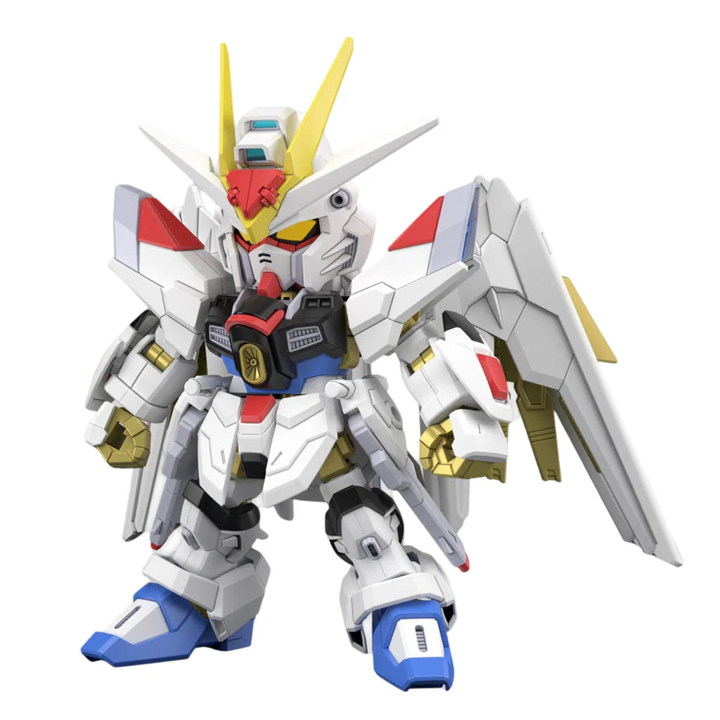 SD GUNDAM CROSS SILHOUETTE MIGHTY STRIKE FREEDOM GUNDAM - Model Kit Articulado - Bandai