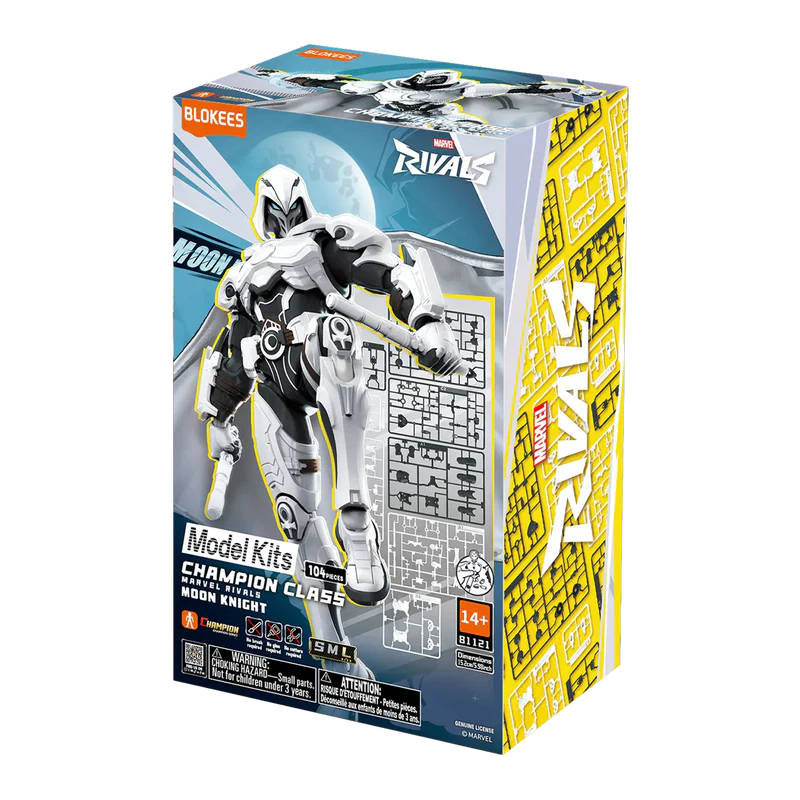 Moon Knight - Marvel Rivals - Champion Class 10 - Model Kit - BLOKEES