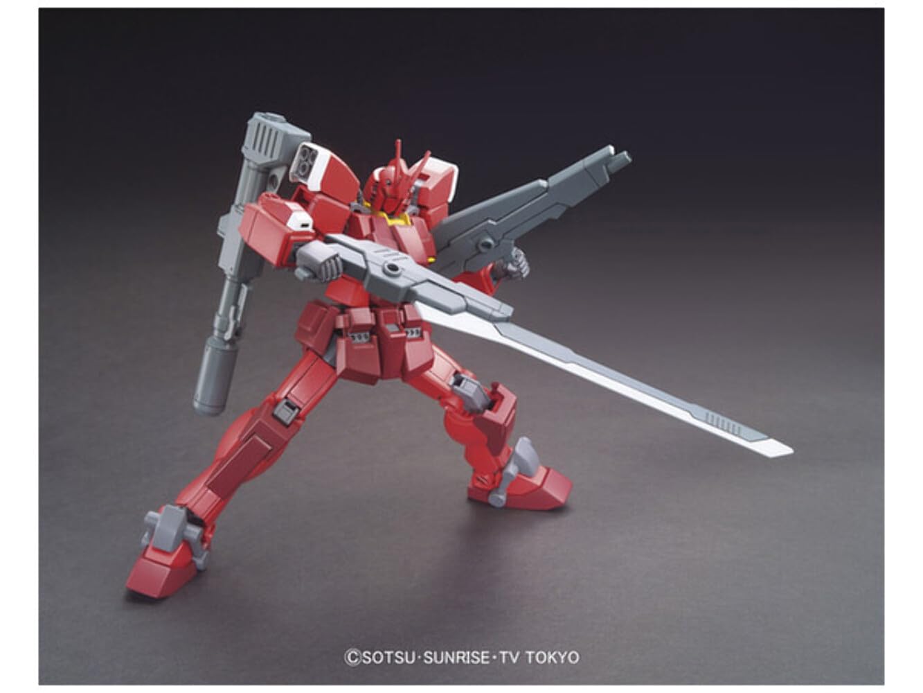 HGBF 1/144 GUNDAM AMAZING RED WARRIOR - Model Kit Articulado - Bandai