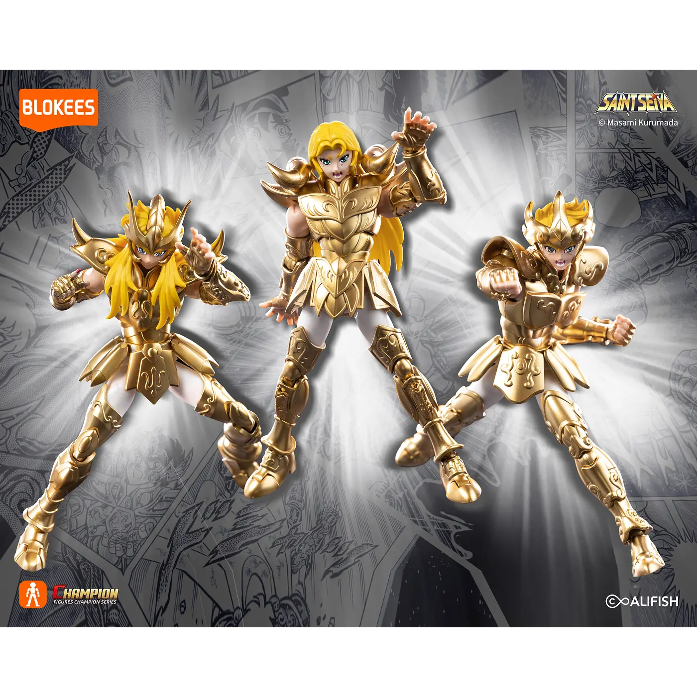 Mu de Aries - Saint Seiya Champion Class - Model Kit - BLOKEES