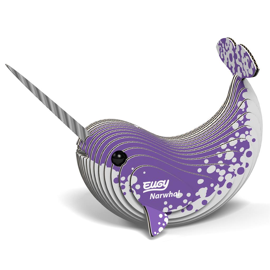 Narval - Puzzle 3D de Cartón - Eugy Dodoland – BlasterChile