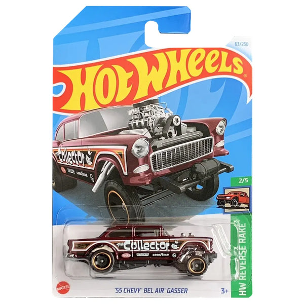 55 Chevy Bel Air Gasser - Reverse Rake 2/5 - Hot Wheels