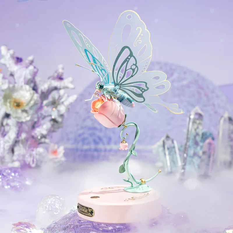 Butterfly PINK - Mechanical Models - Model Kit ROKR