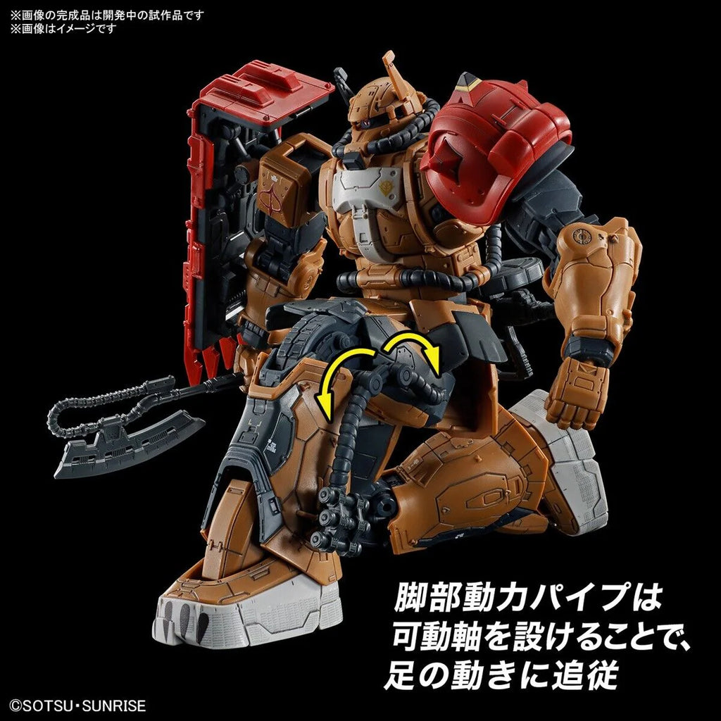 HG 1/144 ZAKUⅡ F TYPE SOLARI (RFV) - Model Kit Articulado - Bandai
