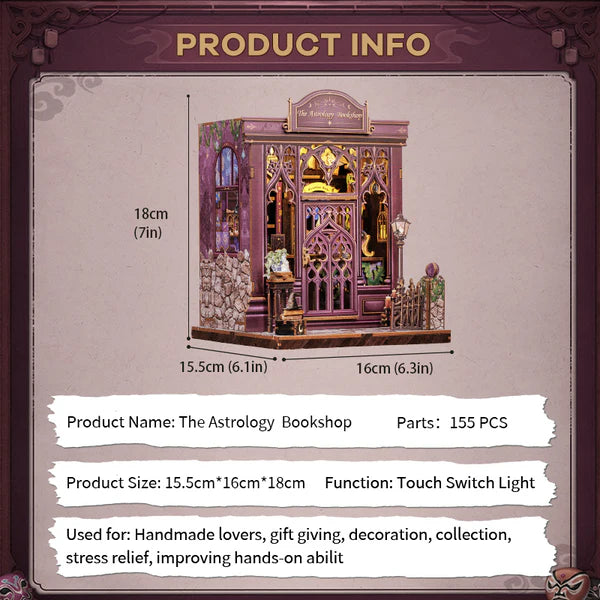 The Astrology Bookshop - Book Nook - Cutebee