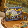 The Starry Night - Rompecabezas 3D - Maqueta de Madera - ROWOOD