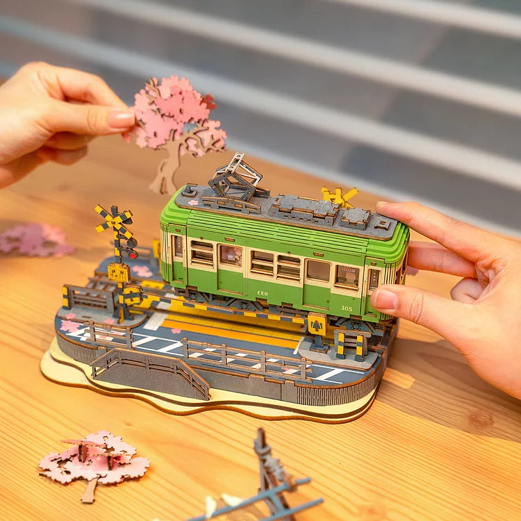 Sakura Journey - Rompecabezas 3D - Maqueta de Madera Rolife