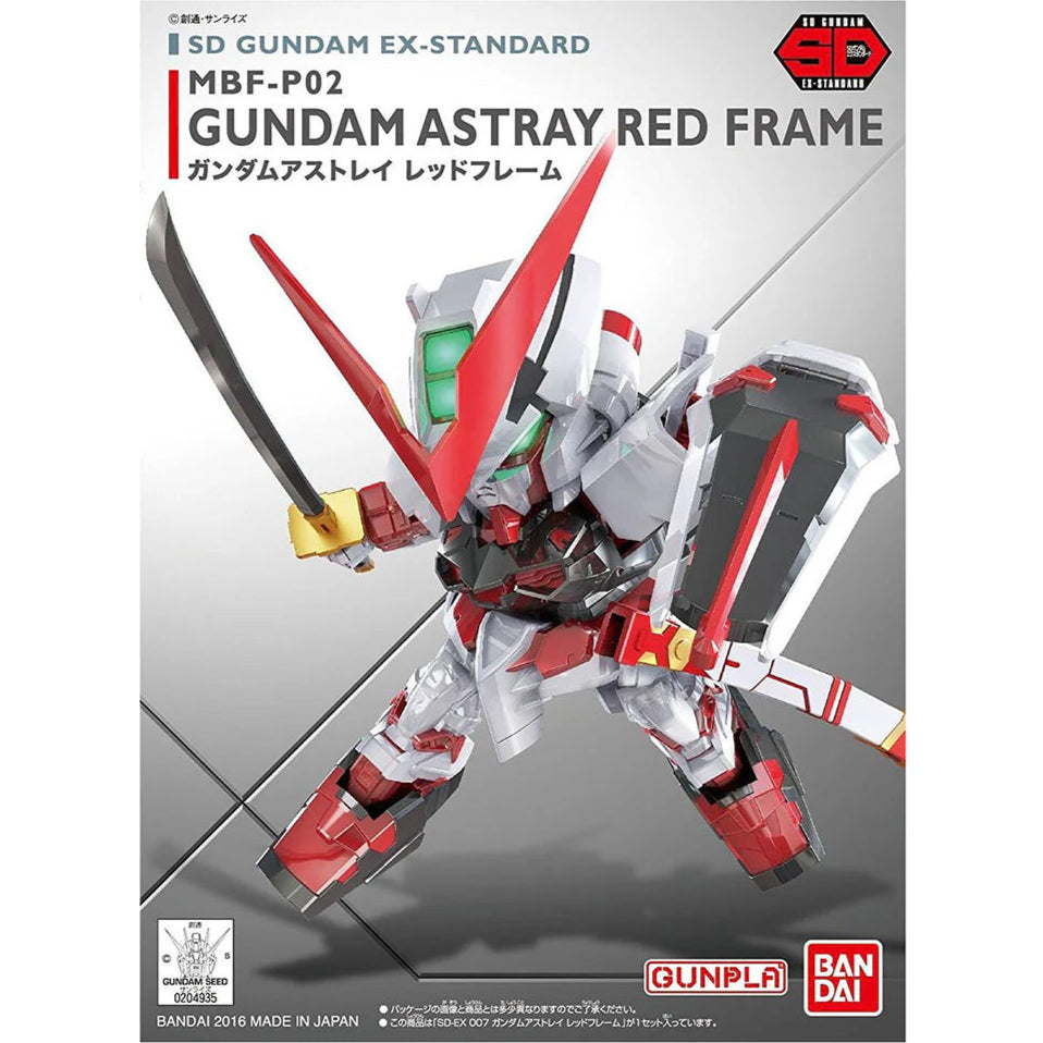 SD GUNDAM EX-STANDARD GUNDAM ASTRAY RED FRAME - Model Kit Articulado - Bandai