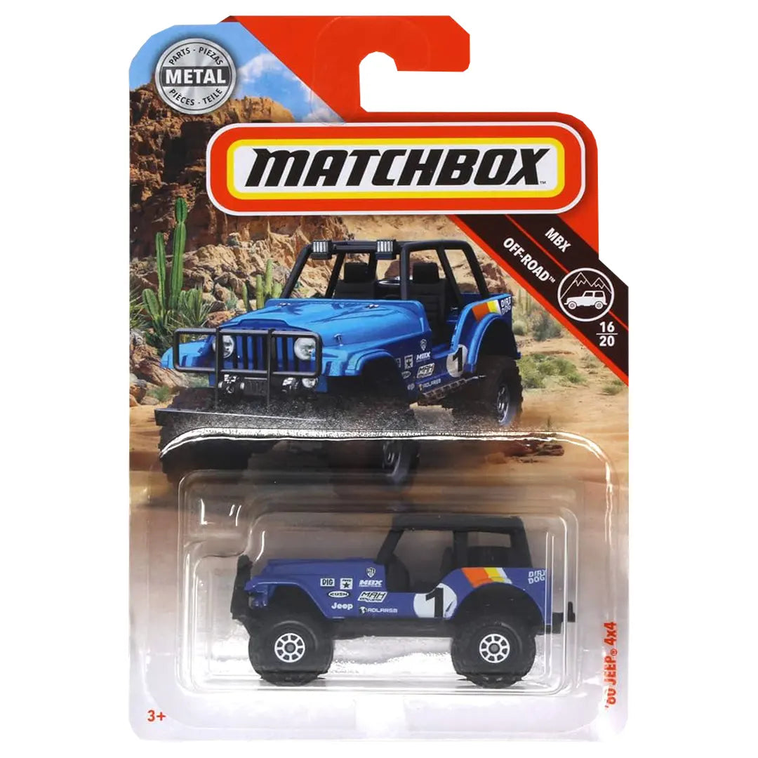 60 Jeep 4x4 - 109/125 - 2018 - Matchbox