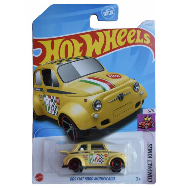 60s Fiat 500D Modificado - Compact Kings 5/5 - Hot Wheels