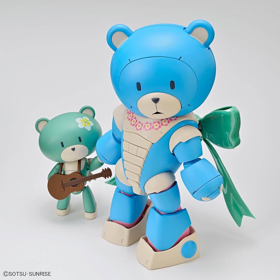 HG 1/144 BEARGGUY OHANA & ALOHARO SET - Model Kit Articulado - Bandai