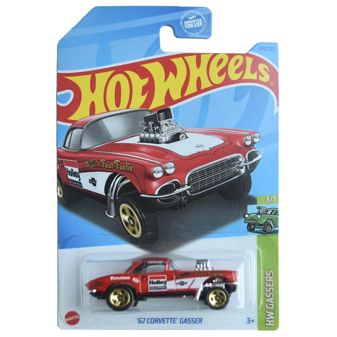 62 Corvette Gasser - Gassers 3/5 - Hot Wheels