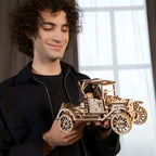 Automóvil Retro - Puzzle 3D de Madera - Ugears