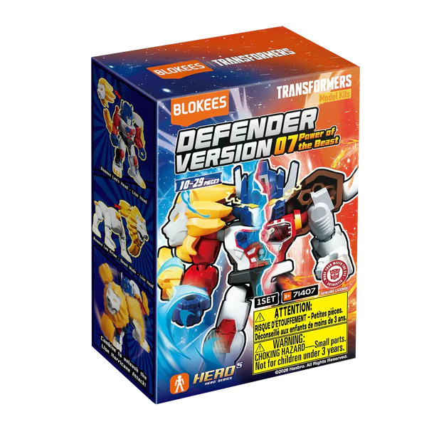 Figura Sorpresa - Transformers Defender Version 07 Power of the Beast - Model Kit - BLOKEES (Copia)