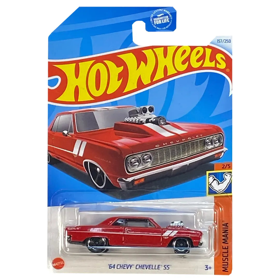 64 Chevy Chevelle SS - Muscle Mania 2/5 - Hot Wheels