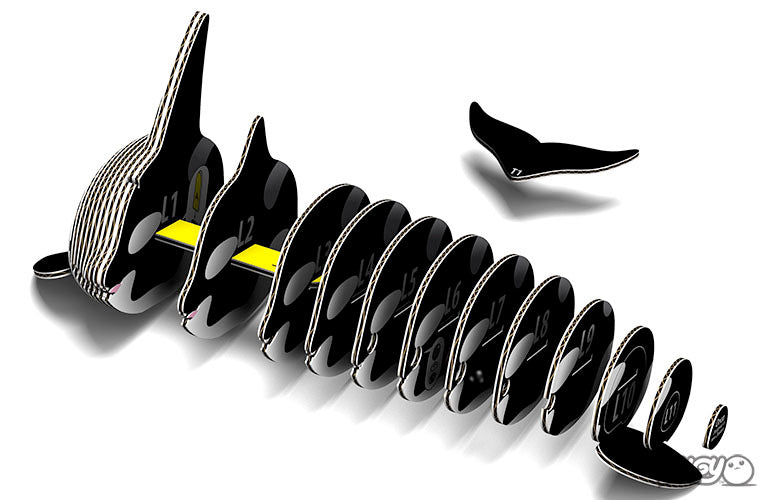 Orca - Puzzle 3D de Cartón - Eugy Dodoland