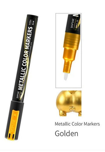 Marcadores Metallic Color - Punta Intercambiable - Dspiae