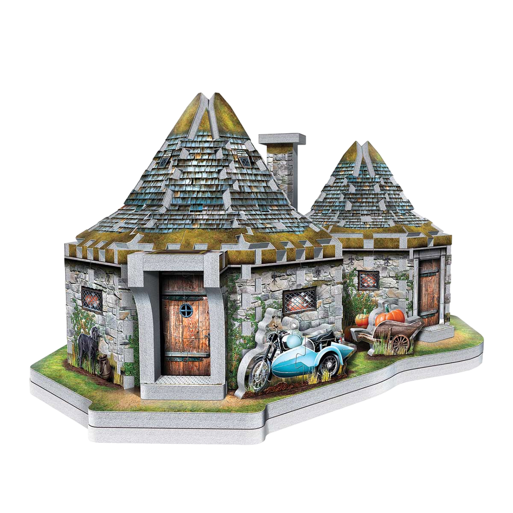 HAGRID'S HUT - Harry Potter - Wrebbit Rompecabezas 3D