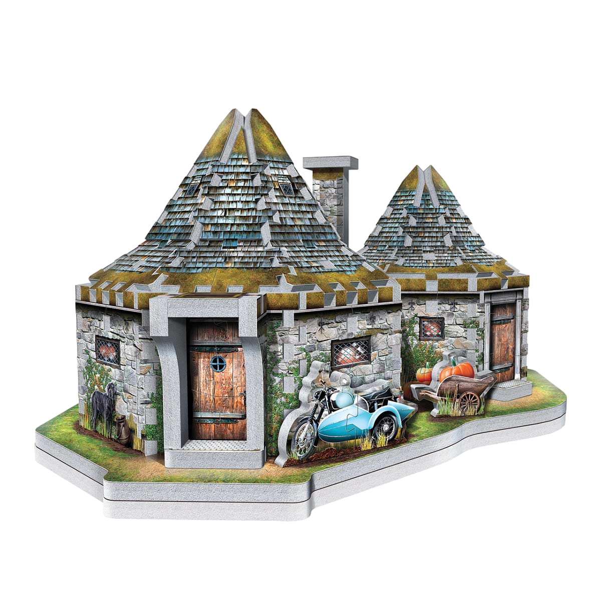 HAGRID'S HUT - Harry Potter - Wrebbit Rompecabezas 3D